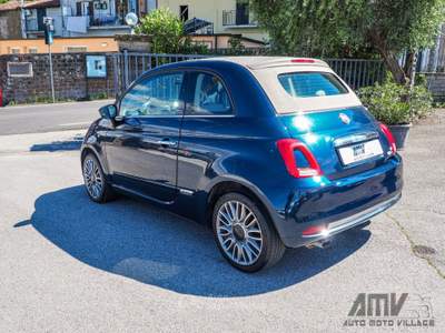 Fiat 500C 500C 1.2 Lounge 69cv CABRIO Blu/Azzurro usata Soriano nel Cimino