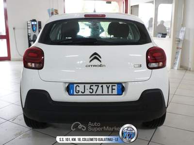 Citroen C3 BlueHDi 100 S&S Feel Pack Bianco usata Galatina