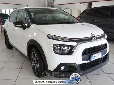 Citroen C3 BlueHDi 100 S&S Feel Pack Bianco usata Galatina