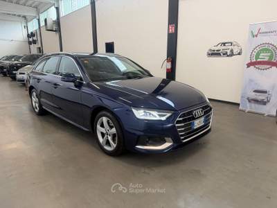 Audi A4 Avant 35 TDI/163 CV S tronic Business Advanced Blu/Azzurro usata Poviglio