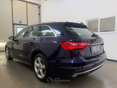 Audi A4 Avant 35 TDI/163 CV S tronic Business Advanced Blu/Azzurro usata Poviglio