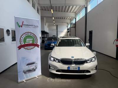 BMW Serie 3 320e 320e Touring Business Advantage Bianco usata Poviglio