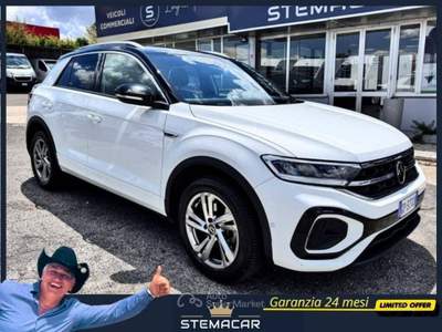 Volkswagen T-Roc 2.0 tdi R-Line 4motion 150cv dsg Bianco usata Marino
