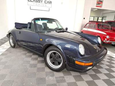 Porsche 911 911 3.2 Carrera Cabriolet Blu/Azzurro usata Torino