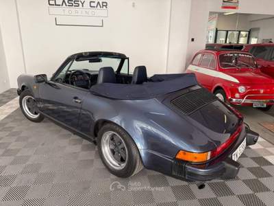 Porsche 911 911 3.2 Carrera Cabriolet Blu/Azzurro usata Torino