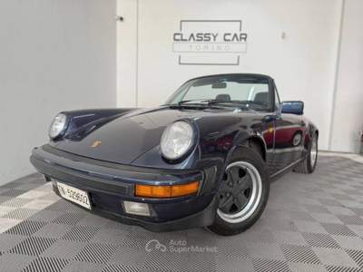 Porsche 911 911 3.2 Carrera Cabriolet Blu/Azzurro usata Torino