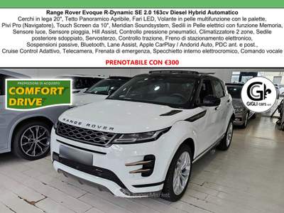 Land Rover Range Rover Evoque Evoque 2.0d i4 mhev R-Dynamic SE awd 163cv auto Bianco usata Campi Bisenzio