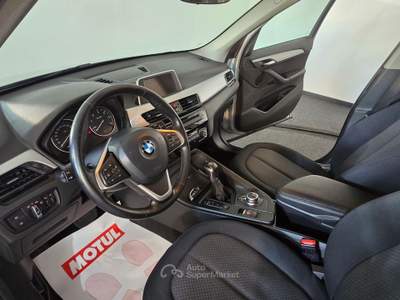 BMW X1 Xdrive18d Business auto Argento usata Teglio