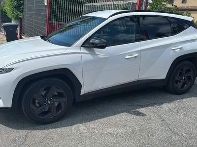 Hyundai Tucson EXELLENCE 48v 150cv TAGLIANDI UFFICIALI PRONTA CONSEGNA!! Bianco usata Roma