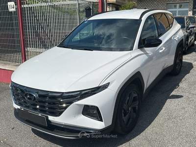 Hyundai Tucson EXELLENCE 48v 150cv TAGLIANDI UFFICIALI PRONTA CONSEGNA!! Bianco usata Roma