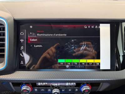 Audi A1 30 1.0 tfsi S line edition 116cv s-tronic Blu/Azzurro usata Mozzo