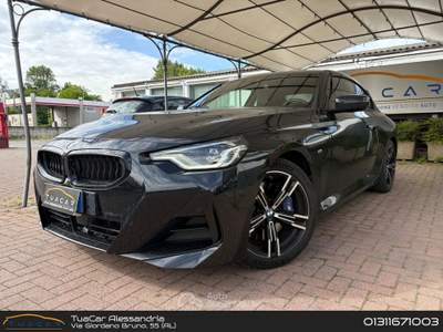 BMW Serie 2 220d BMW 2 series 220 d MHEV M Sport #10928 Nero usata Alessandria