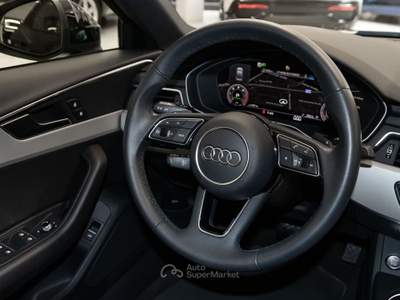 Audi A4 S-line PLUS 40 TDI 204cv HYBRID quattro S tronic Nero usata Roma