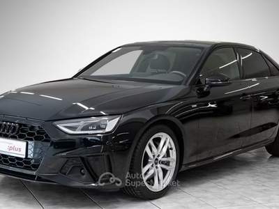 Audi A4 S-line PLUS 40 TDI 204cv HYBRID quattro S tronic Nero usata Roma