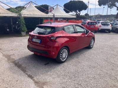 Nissan Micra 1.0 92cv GPL 5 Porte Acenta Rosso usata LIVORNO