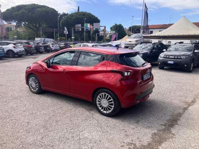 Nissan Micra 1.0 92cv GPL 5 Porte Acenta Rosso usata LIVORNO