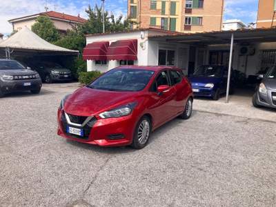 Nissan Micra 1.0 92cv GPL 5 Porte Acenta Rosso usata LIVORNO