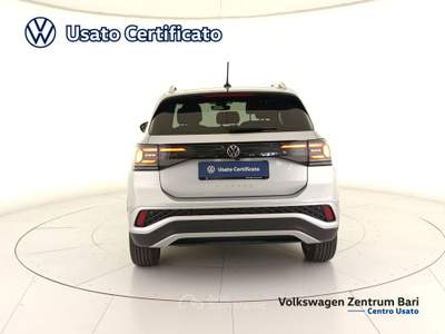 Volkswagen T-Cross 1.0 tsi r-line 115cv Argento usata Bari