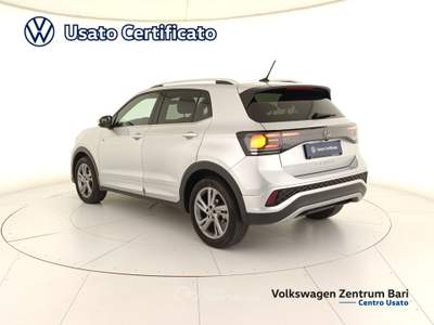 Volkswagen T-Cross 1.0 tsi r-line 115cv Argento usata Bari