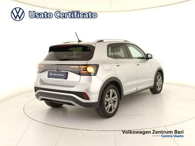 Volkswagen T-Cross 1.0 tsi r-line 115cv Argento usata Bari