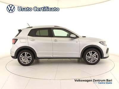 Volkswagen T-Cross 1.0 tsi r-line 115cv Argento usata Bari