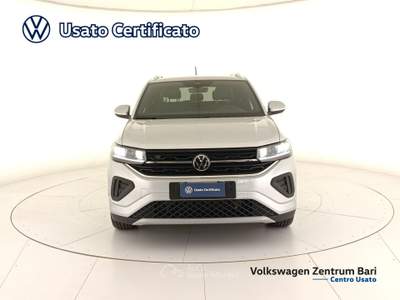 Volkswagen T-Cross 1.0 tsi r-line 115cv Argento usata Bari