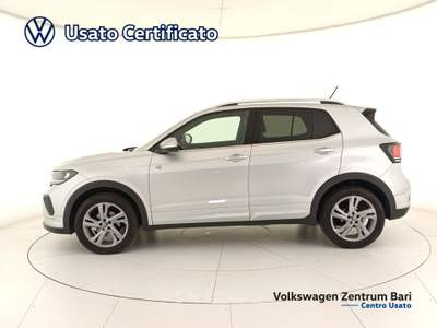 Volkswagen T-Cross 1.0 tsi r-line 115cv Argento usata Bari