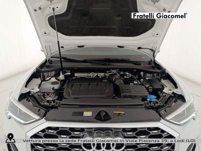 Audi Q3 sportback 35 2.0 tdi s line edition s-tronic Bianco usata Lodi