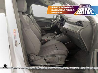 Audi Q3 sportback 35 2.0 tdi s line edition s-tronic Bianco usata Lodi