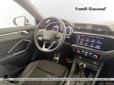 Audi Q3 sportback 35 2.0 tdi s line edition s-tronic Bianco usata Lodi