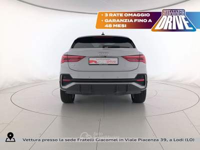 Audi Q3 sportback 35 2.0 tdi s line edition s-tronic Bianco usata Lodi