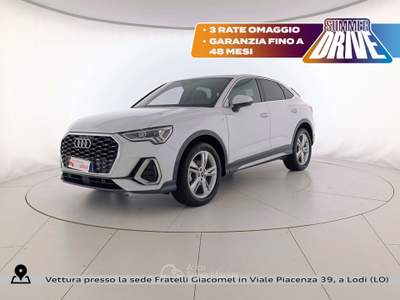 Audi Q3 sportback 35 2.0 tdi s line edition s-tronic Bianco usata Lodi Audi Q3 sportback 35 2.0 tdi s line edition s-tronic Bianco usata Lodi