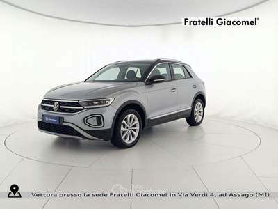Volkswagen T-Roc 1.0 tsi style 115cv Argento usata Assago