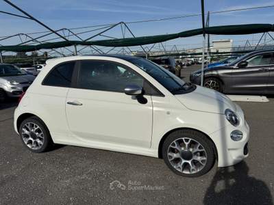 Fiat 500  - 500 1.0 hybrid rockstar 70cv Bianco usata Biella