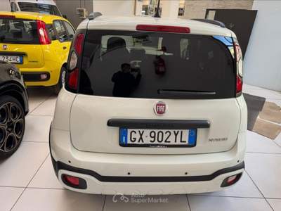 Fiat Panda  - pandina 1.0 firefly hybrid s&s 70cv 5p.ti Bianco usata Biella