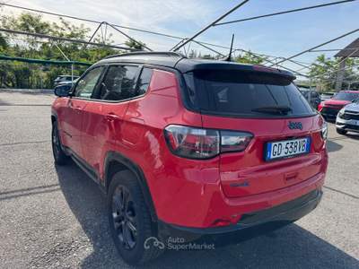 Jeep Compass  - compass 1.3 turbo t4 phev 80 anniversario 4xe auto Rosso usata Biella