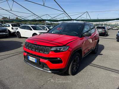 Jeep Compass  - compass 1.3 turbo t4 phev 80 anniversario 4xe auto Rosso usata Biella