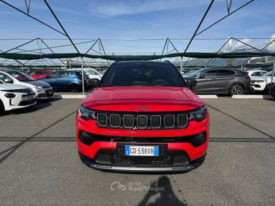 Jeep Compass  - compass 1.3 turbo t4 phev 80 anniversario 4xe auto Rosso usata Biella