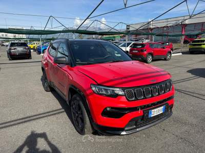 Jeep Compass  - compass 1.3 turbo t4 phev 80 anniversario 4xe auto Rosso usata Biella