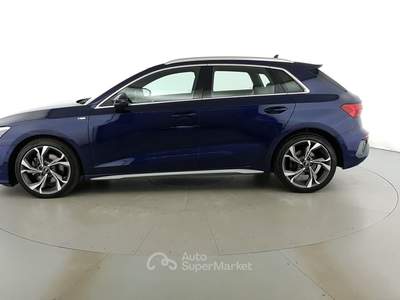 Audi A3  - a3 sportback 40 2.0 tfsi s line edition quattro s-tronic Blu/Azzurro usata Milano