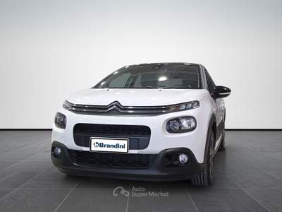 Citroen C3  1.5 bluehdi shine s&s 100cv 5m Bianco usata Firenze