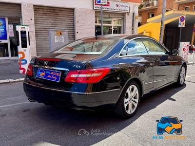 Mercedes-Benz Classe E CDI BlueEfficiency Avantgarde Coupe Nero usata Roma