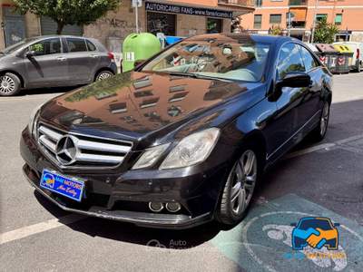 Mercedes-Benz Classe E CDI BlueEfficiency Avantgarde Coupe Nero usata Roma