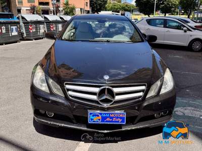 Mercedes-Benz Classe E CDI BlueEfficiency Avantgarde Coupe Nero usata Roma