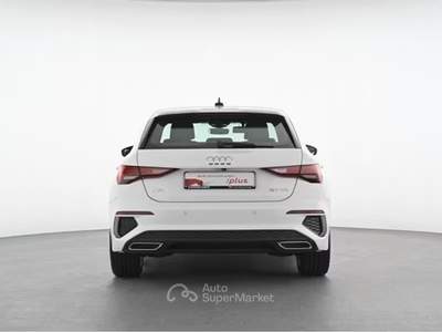 Audi A3 Sportback 30 TDI S-LINE 116cv MANUALE FULL LED+CARPLAY+VIRTUAL Bianco usata Roma