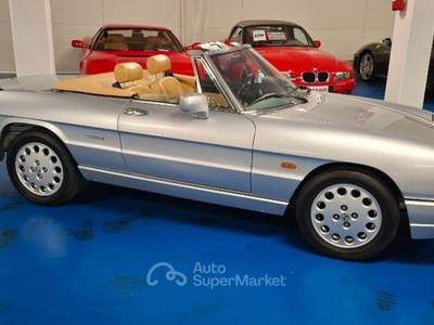 Alfa Romeo Spider 2.0i **SOLO 22.747 KM DA NUOVA** Argento usata Vigevano