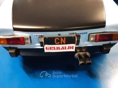 Fiat 124 spider ABARTH STRADALE*ITALIANA DA SEMPRE*targa CN Blu/Azzurro usata Vigevano