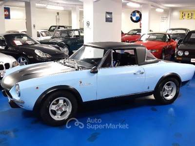 Fiat 124 spider ABARTH STRADALE*ITALIANA DA SEMPRE*targa CN Blu/Azzurro usata Vigevano