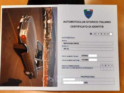 Mercedes-Benz SL ITALIANO DA SEMPRE ***CAMBIO MANUALE*** Beige usata Vigevano