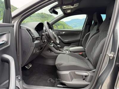 Skoda Karoq 1.5 TSI DSG SportLine GANCIO Matrix Cam Smart Link Grigio usata Chiusa